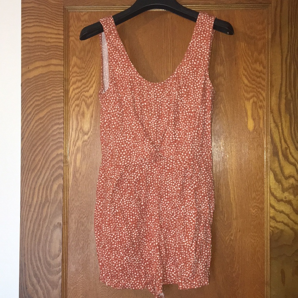 Open back romper